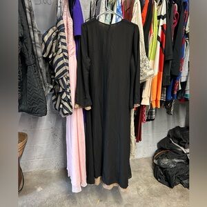 Chic Black Long Sleeve Abaya